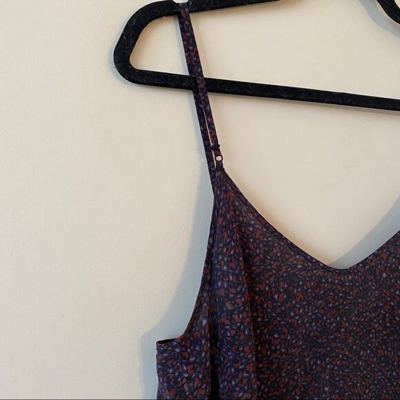 Aritzia "Wilfred" Minou Print Plum Camisole - Picture 5 of 9